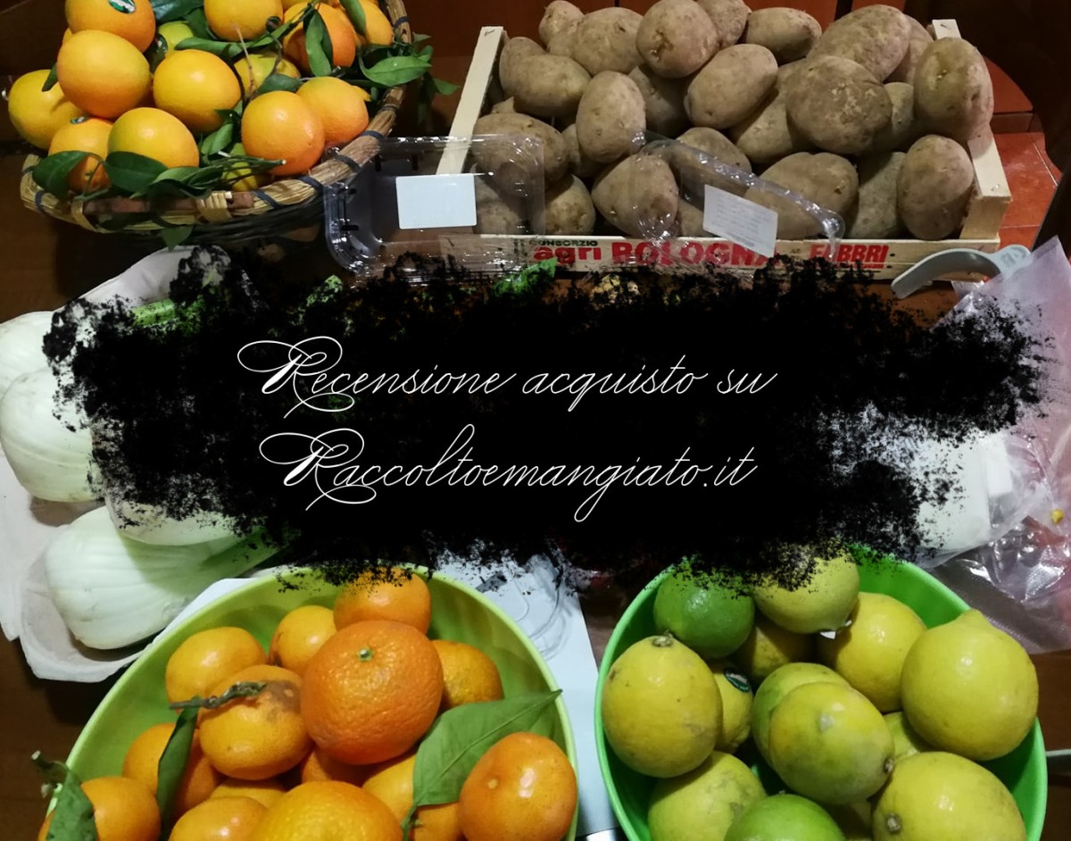 Recensione acquisto frutta, verdura e formaggi su raccoltoemangiato.it !!